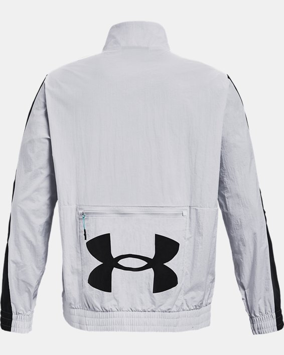 Men's UA Woven Track Jacket, Gray, pdpMainDesktop image number 6